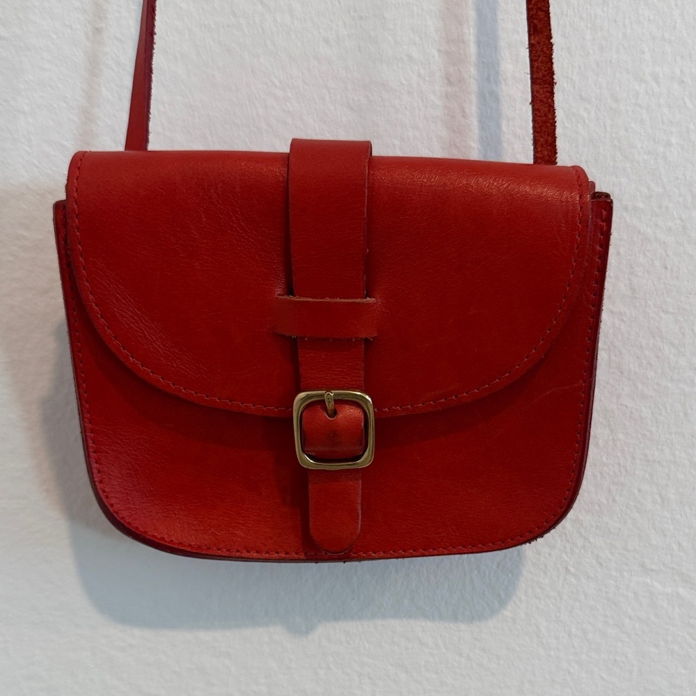 Clare V Red Crossbody Bag